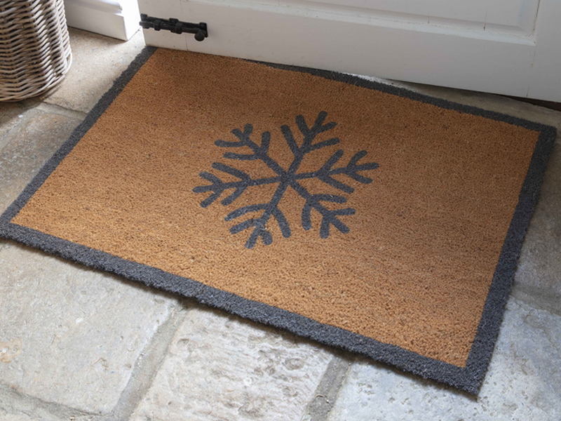Snowflake Doormat, Large