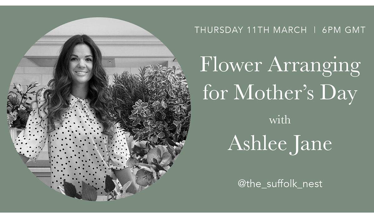 Flower Arranging with The Suffolk Nest