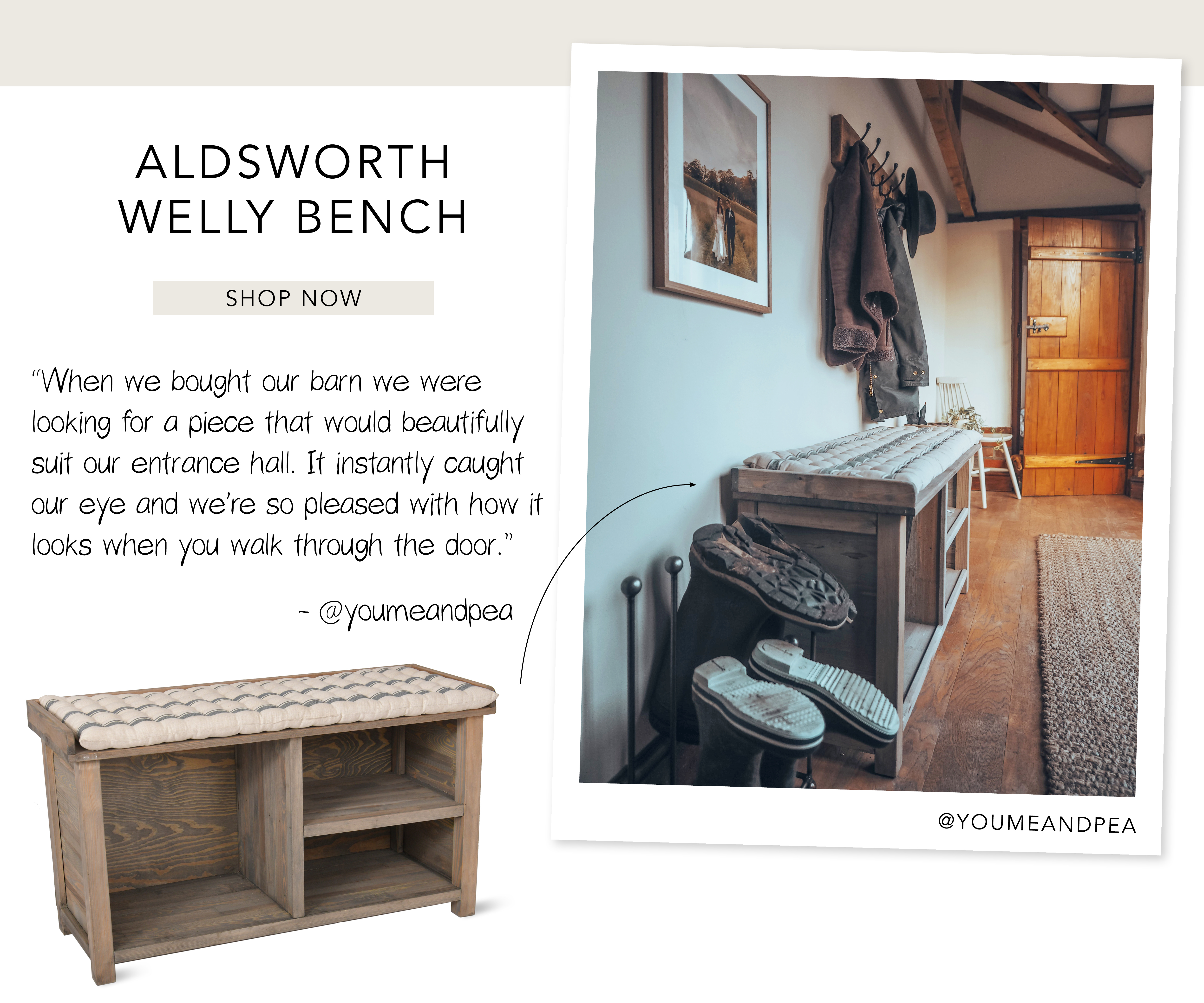 Aldsworth Welly Bench