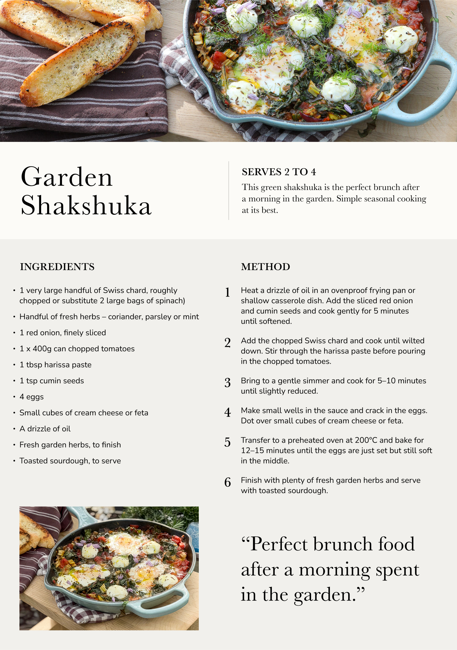 James Strawbridge x Garden Trading Garden Shakshuka James Strawbridge x Garden Trading Garden Shakshuka